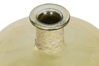 Vaas DKD Home Decor Amber Touw Gehard glas 35 x 35 x 45 cm - thumbnail