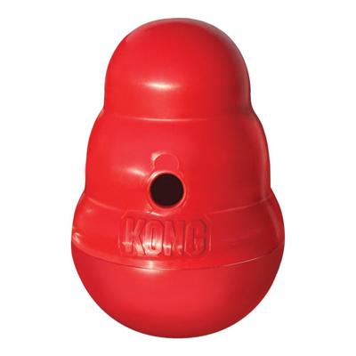 KONG WOBBLER ROOD SMALL 15,5X11X11 CM - thumbnail