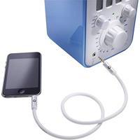 Oehlbach i-Connect J-35 Jackplug Audio Aansluitkabel [1x Jackplug male 3,5 mm - 1x Jackplug male 3,5 mm] 0.50 m Zwart Vergulde steekcontacten - thumbnail