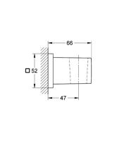 Grohe Euphoria Cube wanddouchehouder Chroom - thumbnail