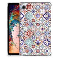 Samsung Galaxy Tab A9 Tablet Back Cover Tiles Color - thumbnail