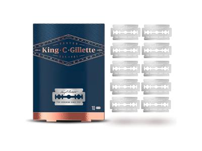 Gillette Gillette King C Scheermesjes Navulverpakking - 10 Mesjes