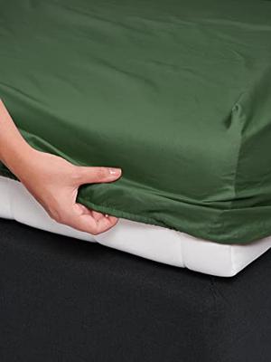 Essenza Satin Hoeslaken Moss