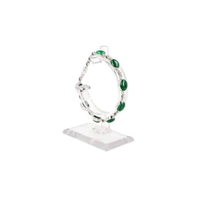 Zilveren Ovalen Armband Malachiet Zilveren Ovalen Armband Malachiet