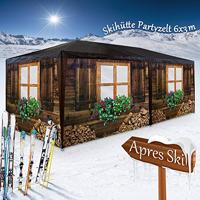 Partytent - Feesttent skihut alpenhut 3x6 mtr - thumbnail