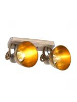 Steinhauer Dubbele opbouwspotGearwood industrieel - 7969BR - thumbnail