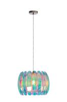 Lucide GLINSTAR - Hanglamp - Ø 40 cm - 1xE27 - Multicolor - thumbnail