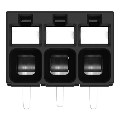 WAGO 2086-1223/300-000 Printklem 1.50 mm² Aantal polen 3 Zwart 1 stuk(s)