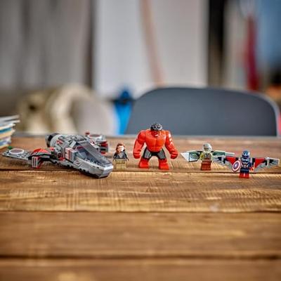 LEGO Marvel Captain America vs. Rode Hulk duel 76292