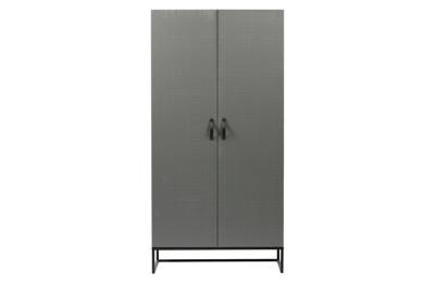 WOOOD Kledingkast 'Morris' 195 x 100cm, kleur Leem WOOOD Kledingkast 'Morris' 195 x 100cm, kleur Leem