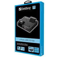 Sandberg usb hub 4 poorten - thumbnail