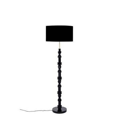Zuiver Vloerlamp 'Totem' 148cm, kleur Zwart
