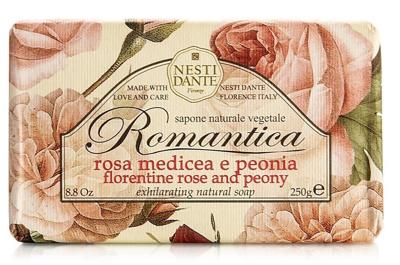 Nesti Dante romantica rose & peony zeep 250gr.