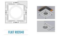 ArtSound: FLKIT RO2040 Flush Mount Kit voor RO2040 - Wit - thumbnail