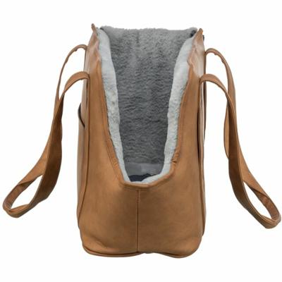 TRIXIE HONDENTAS EVELYN BRUIN / GRIJS 40X20X30 CM TRIXIE HONDENTAS EVELYN BRUIN / GRIJS 40X20X30 CM