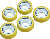 Cornat teflon lint 12x0.1mm 12m gas (5st) - tp380700 - thumbnail