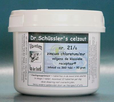 Vitazouten Nr. 21 Zincum Chloratum Muriaticum 360st