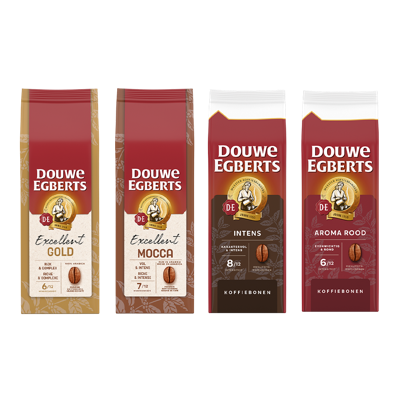 Proefpakket Douwe Egberts Karaktervol - 2 KG koffiebonen