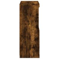 Dressoir met LED-verlichting 60,5x37x100 cm gerookt eikenkleur - thumbnail