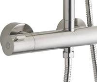 Ben Lavion 250 Cool regendoucheset Ø25cm RVS-look - thumbnail