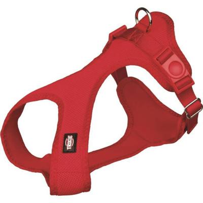 TRIXIE HONDENTUIG TOURING COMFORT SOFT ROOD 25-35X1,5 CM TRIXIE HONDENTUIG TOURING COMFORT SOFT ROOD 25-35X1,5 CM
