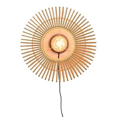 GOOD&MOJO Wandlamp 'Bromo' 40cm, Bamboe, kleur Naturel