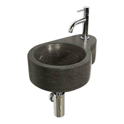 Haceka Jasmin natuursteen fonteinset compleet met kraan