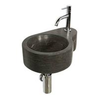 Haceka Jasmin natuursteen fonteinset compleet met kraan - thumbnail