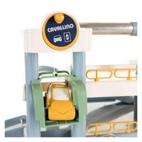 Cavallino luxe garage met auto&apos;s pastelkleuren - thumbnail