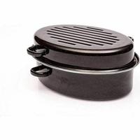 Braadpan 42 cm met deksel - thumbnail