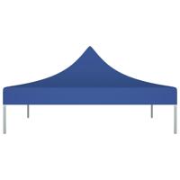 VidaXL Partytentdak 270 g/m² 2x2 m blauw - thumbnail