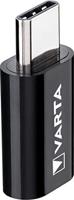 Varta USB 2.0 Adapter [1x USB-C stekker - 1x Micro-USB-bus] Charge & Sync Adap. - thumbnail