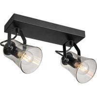 Home sweet home edge LED opbouwspot balk 2L zwart - thumbnail