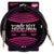 Ernie Ball 6393 braided instrument cable 3 meter paars Ernie Ball 6393 braided instrument cable 3 meter paars