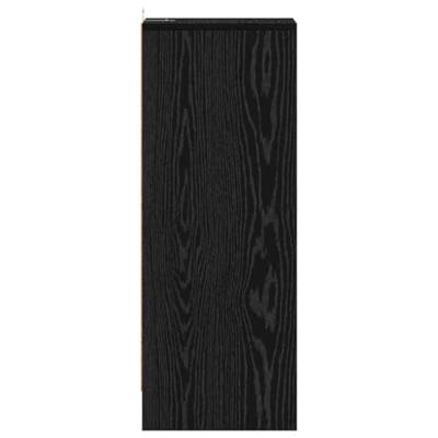 VidaXL Schoenenkast met plank zwart eiken 32 x 35 x 90 cm bewerkt hout