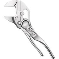 Knipex sleuteltang | lengte 100 mm spanwijdte 21 mm | verchroomd bedrukt ruw oppervlak | 1 stuk - 86 04 100 - 86 04 100 - thumbnail