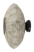 Light & Living Wandlamp 'Lavello' Ø37cm, kleur Antiek Goud/Wit - thumbnail