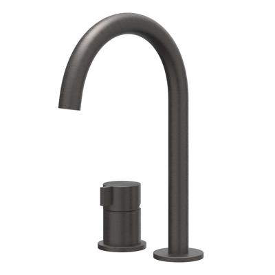 Wastafelkraan IVY Tribe Coldstart 2-gats RVS316 Geborsteld Carbon Black PVD IVY Wastafelkraan IVY Tribe Coldstart 2-gats RVS316 Geborsteld Carbon Black PVD IVY