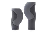 Handvatset Ergo 3-componenten Zwart 128/90mm - 2-kanten geopend - thumbnail