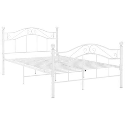 Bedframe metaal wit 120x200 cm