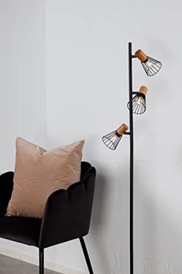 Venture Home Atticus Staande lamp 24x20x138,5 - Zwart