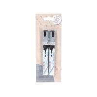 Svenska Living Raam-markers afwasbaar zilver set a 2 - thumbnail