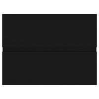 Wastafelkast 60x38,5x45 cm spaanplaat zwart - thumbnail