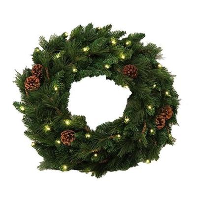 Northern kunstkerstkrans led dia. 60 cm kerstversiering kerstboom Holiday Tree - Holiday tree