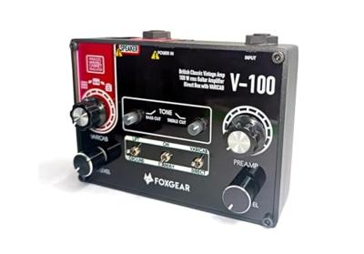 Foxgear V-100 Mini Amp 100W British Classic versterkerpedaal