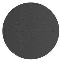 Hoofddouche Tres Plafond 50 cm Rond Mat Zwart - thumbnail