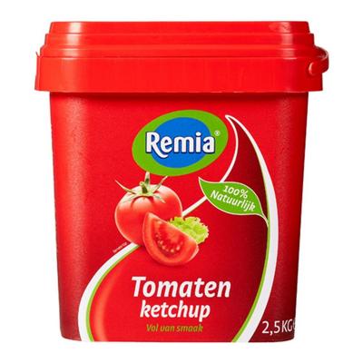Remia tomaten ketchup emmer vierkant (2,5kg)