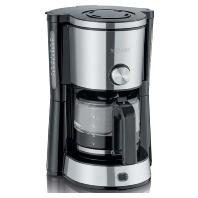 Severin KA 4825 TYPE SWITCH Koffiezetapparaat RVS, Zwart Capaciteit koppen: 10 Glazen kan
