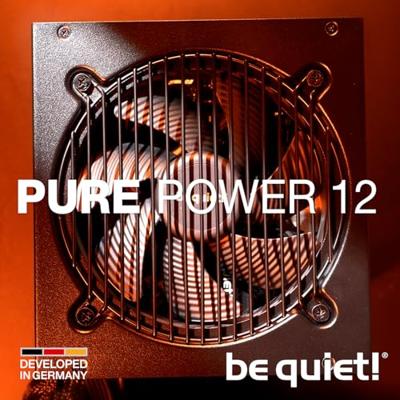 BeQuiet PURE POWER 12 650W PC-netvoeding 650 W ATX 80 Plus Gold - thumbnail