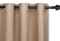 Lifa-Living - gordijnen - verduisterend - polyester - taupe - 150 x 260 cm - 8 ophangringen - thumbnail